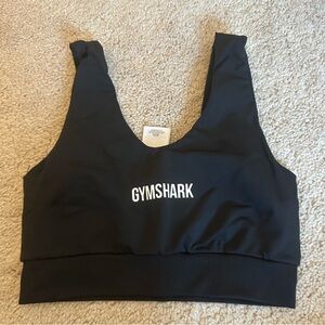 Gymshark Midnight Black Sports Top